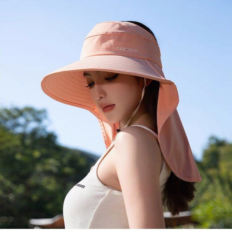 Sombrero de sol para mujer con ala ancha y protección UV UPF50+ – Ideal para ciclismo, senderismo y verano