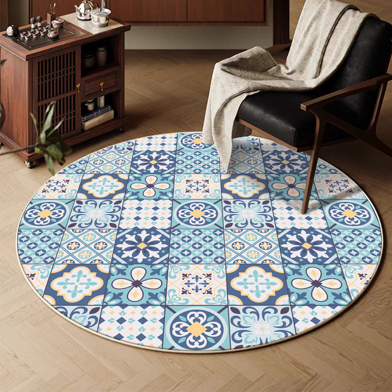 Alfombra de cachemira retro transfronteriza sala de estar sofá mantas de mesa de té mantas domésticas resistentes a la suciedad y al desgaste mantas de cama de dormitorio