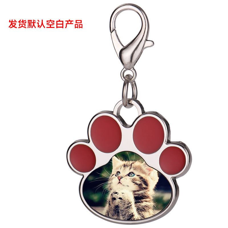 Perro con licencia de perro - rojo