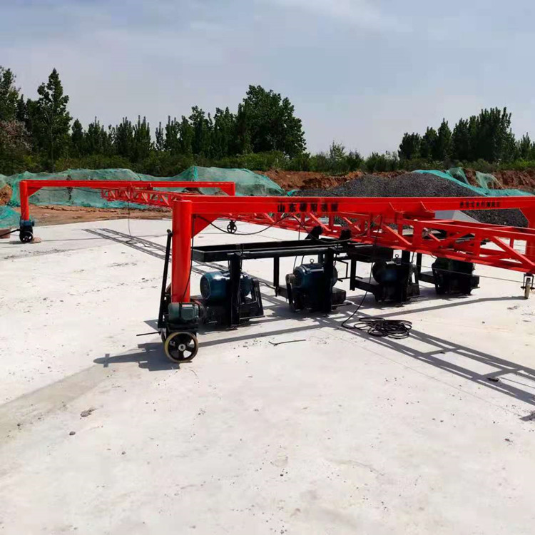 悬轨式路面刻纹机 桁架刻纹机 混凝土路面刨纹机