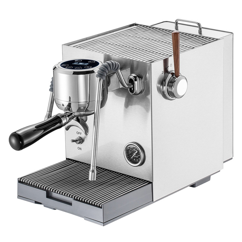 15Bar Italian Semi-Automatic Espresso Machine with High-Pressure Pump, Hot Water, Steam, and Milk Frothing Pressure Coffee Maker