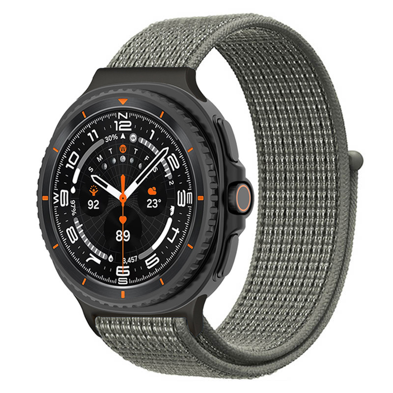 适用三星watch8手表带Galaxy watch8Classic魔术贴回环式尼龙表带|undefined
