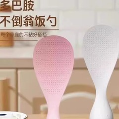 こぼれない焦げ付き防止しゃもじ、家庭用の新しいお手入れが簡単なしゃもじ、キッチン用の垂直しゃもじ、鍋を傷つけにくいしゃもじ
