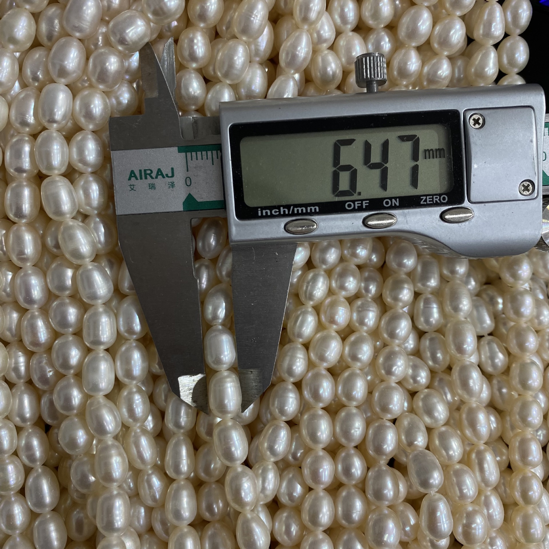 天然淡水パールネジ2 ~ 3,3 ~ 4,4 ~ 5,5 ~ 6,6 ~ 7,7 ~ 8mmビーズDIYアクセサリー