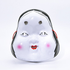 Japanese-style Japanese-style energy tools Midofu cos holiday dress anti-fall decoration Halloween adult men and women full face props