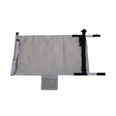 Cross-border hot sale child aircraft seat extender portable child aircraft travel bed child aircraft pedal (Other vehicle seats) - grey-7944cm
