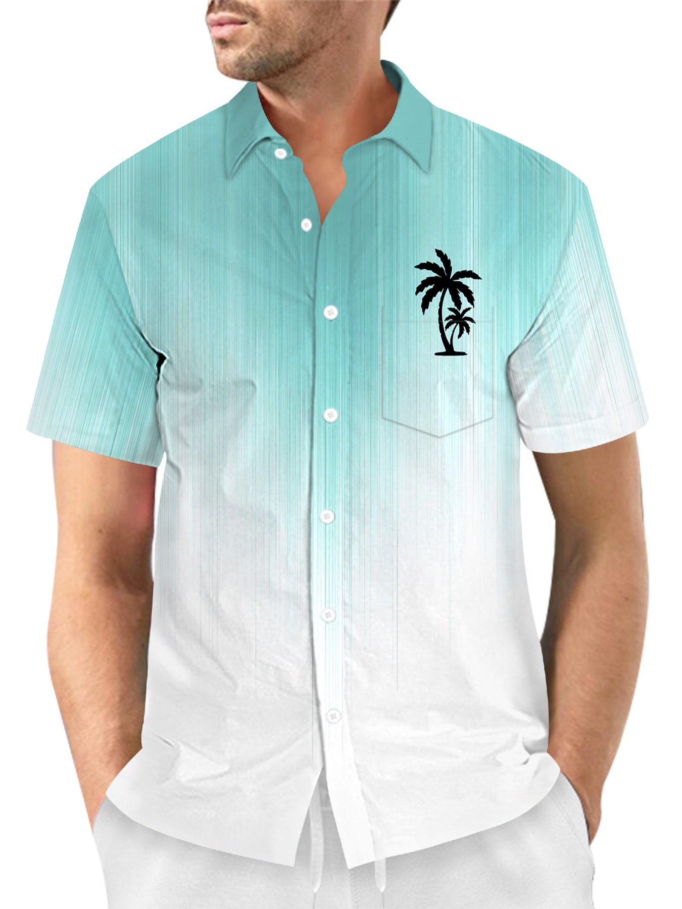 파란색과 흰색 얼룩