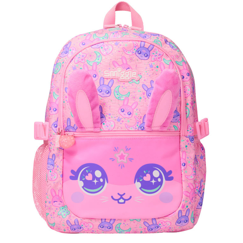 Smiggle grande kt Stitch mochila de gran capacidad de descompresión de doble hombro de dibujos animados