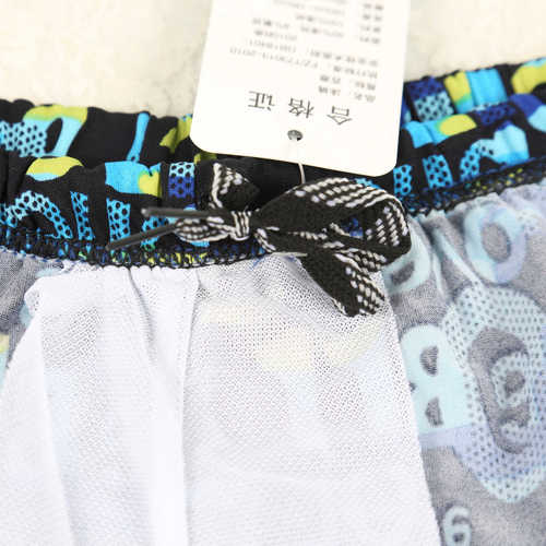 Men's Large Size 180 Pounds Loose Quick-Dry Embarrassment-Free Swim Shorts with Fashion Patterns Adult Swim Shorts Wholesale