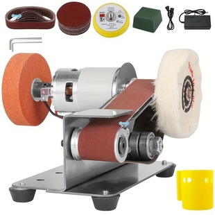 Electric 7 Adjustable Speed ​​3 in 1 Mini Belt Sander 15 ° Cross-Border