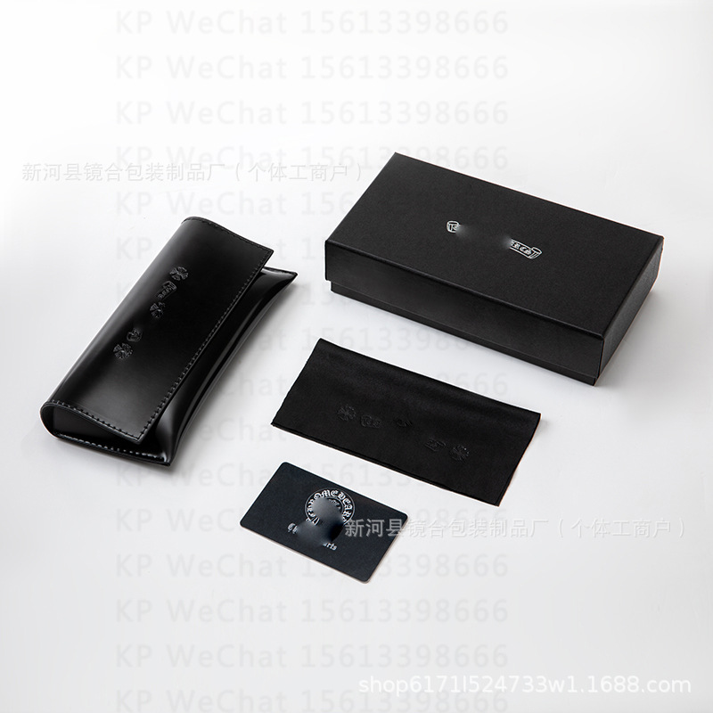 Spot al por mayor nueva caja de gafas de marca de alta gama de moda caja de gafas de sol de alta gama caja de embalaje completa