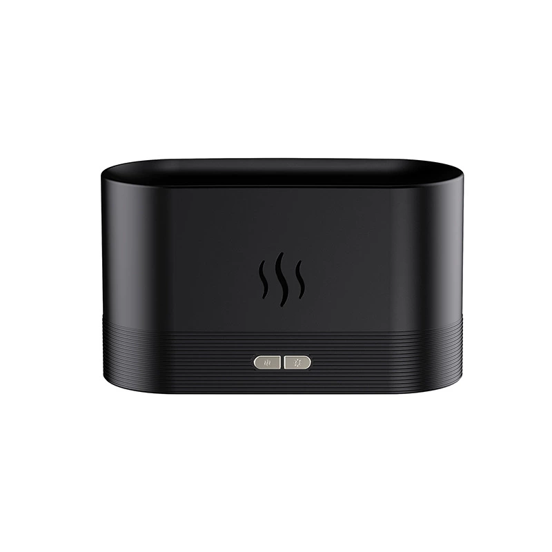 Ultrasonic Aroma Diffuser DQ701 — Flame Light Effect, 180 ml, USB Type‑C