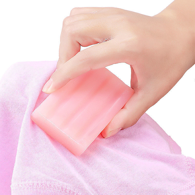 柔軟な下着用石鹸、下着用石鹸、汚れ落とし、透明洗濯石鹸、ローズエッセンシャルオイル石鹸|undefined