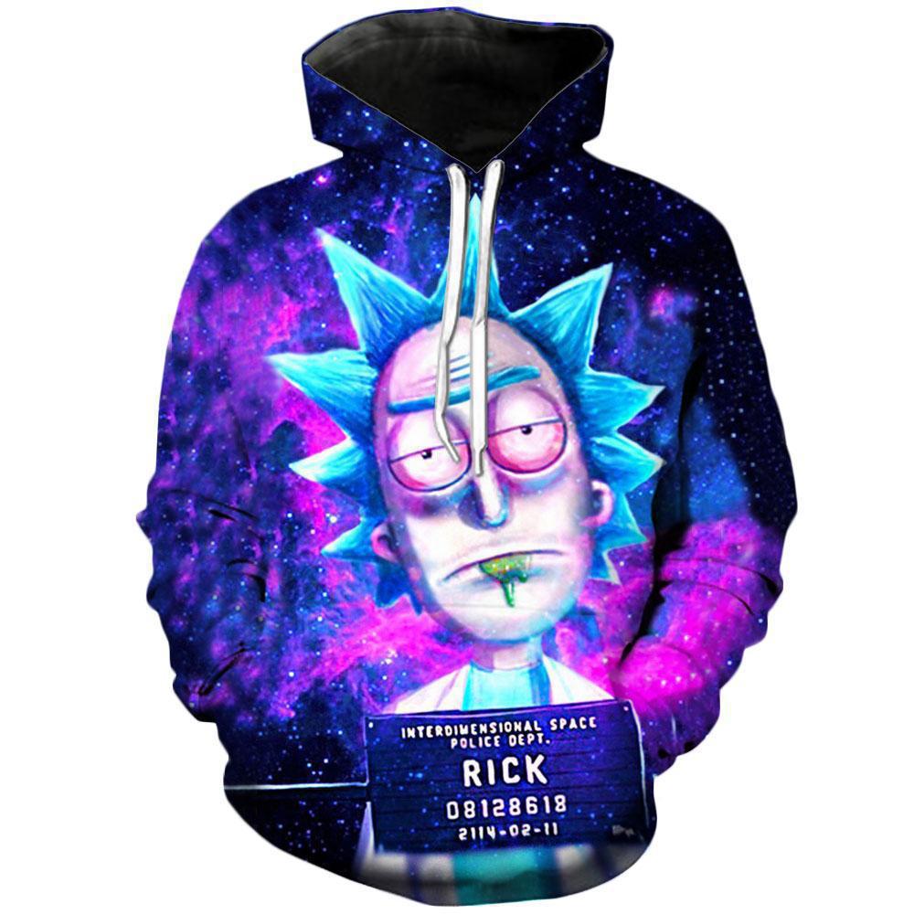 릭 - 보라색 얼굴의 남자