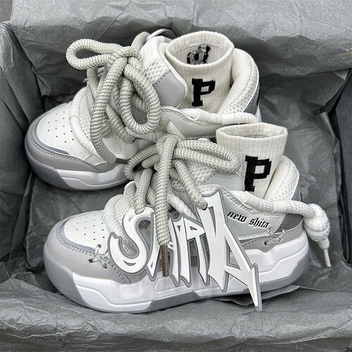  new student casual niche bread shoes for women Korean version ins trendy versatile couple thick-soled low-top sneakers for men