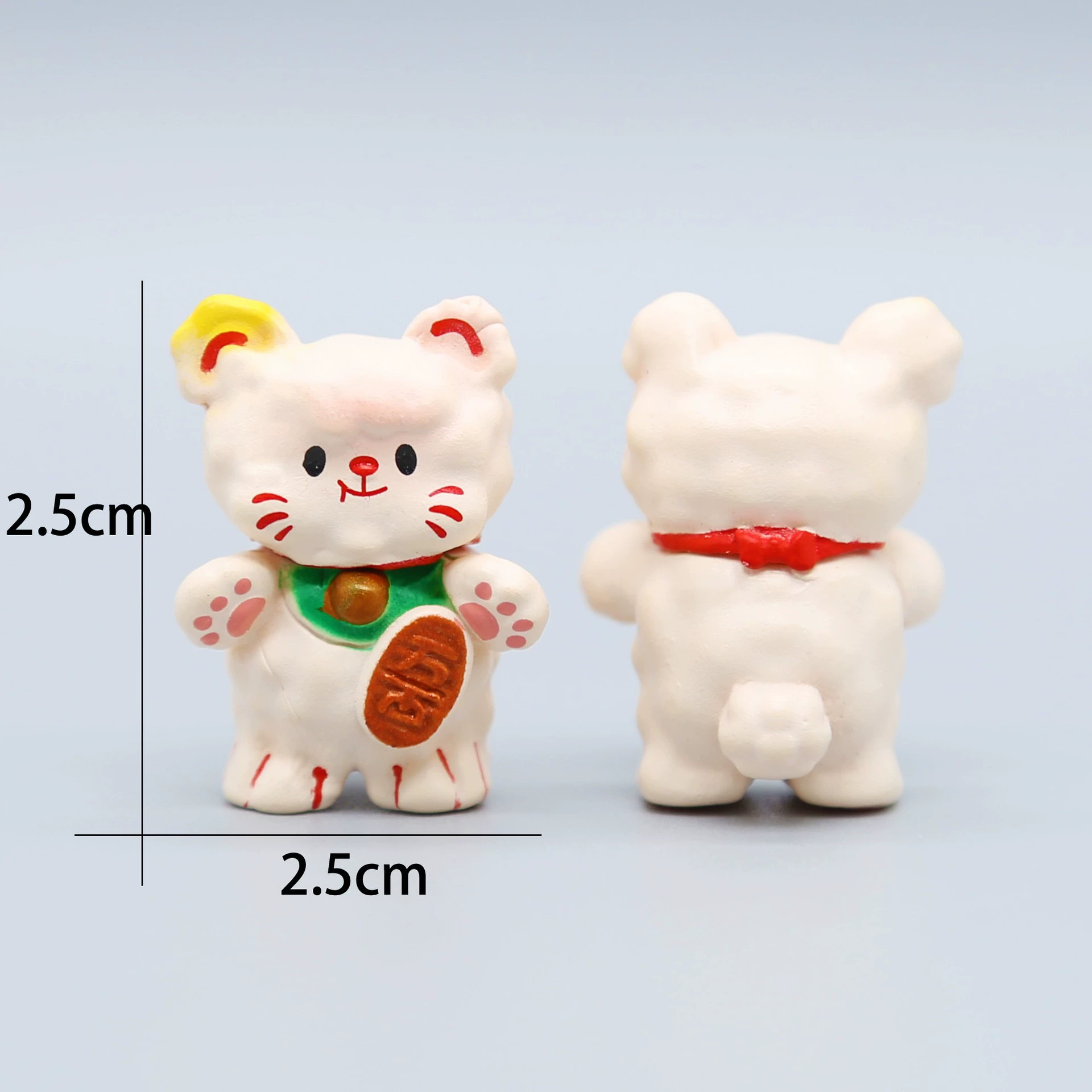 ЧибиKitty милая переменная кукла, кремовая подвеска, ручной работы