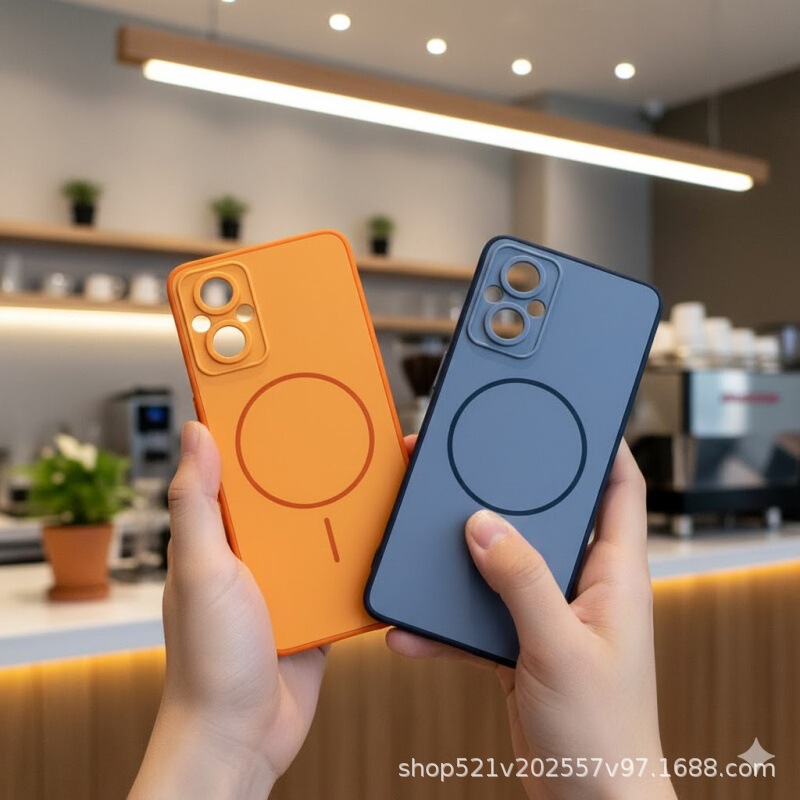 Colorful Two-Color Phone Case Suitable for Oppo-A96 5g Contrast Color Skin Feel Matte Phone Case Colorful Two-Color Phone Case Suitable for Oppo-A96 5g Contrast Color Skin Feel Matte Phone Case