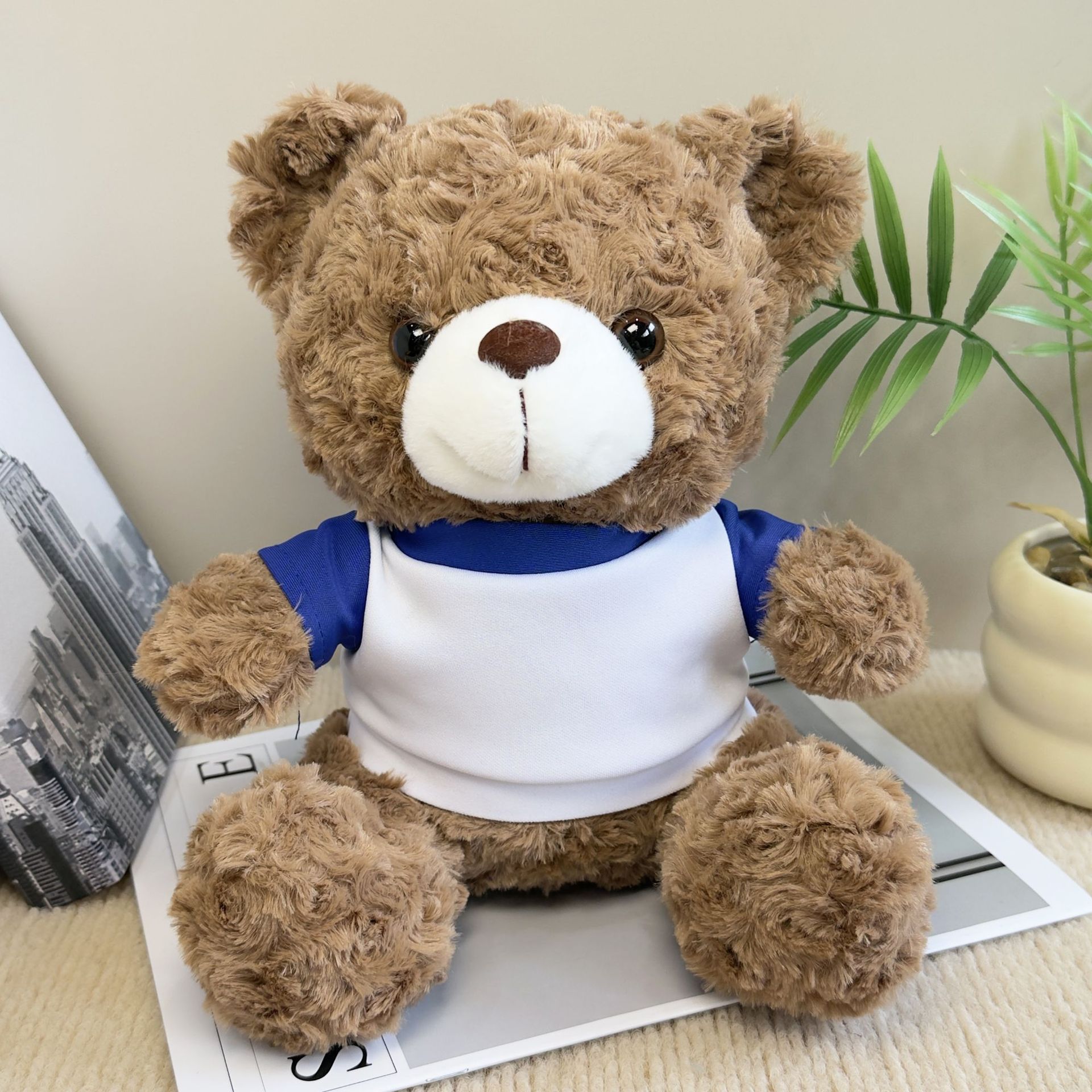 Osos de peluche abrazar osos muñecas muñecas agarrar muñecas regalo para niños impresión LOGO regalo juguetes de peluche