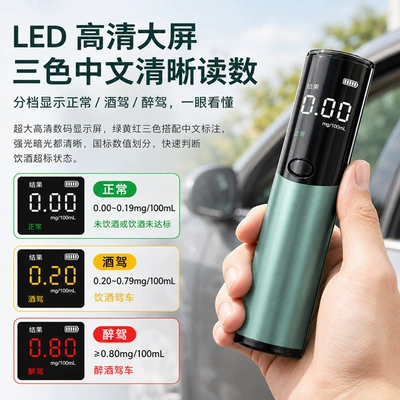 and convenient alcohol tester, high-precision: Other Automotive Safety Supplies