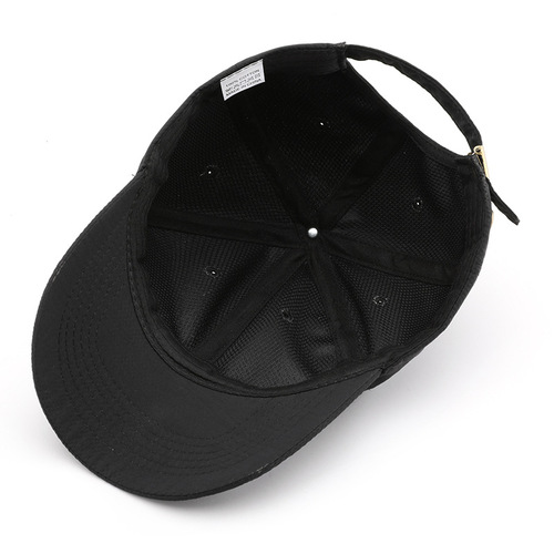 Hat women's spring and summer solid color quick-drying light plate baseball cap outdoor men's travel sun protection sun hat peaked cap