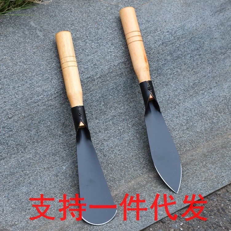 挖野菜铲子园艺工具套装家用种花移苗起苗器养花赶海农用园艺铁铲