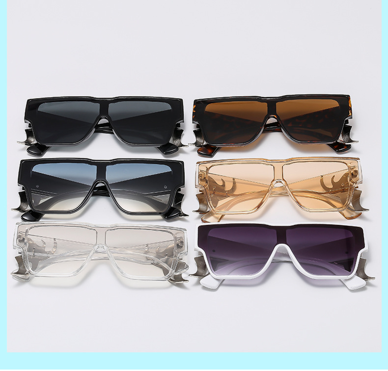 IG Style Exaggerated Streetwear Geometric Pc Polygon Full Frame Women's Sunglasses display picture 2