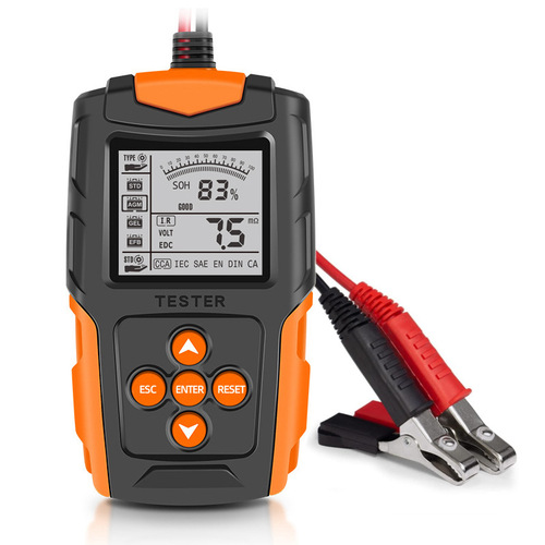 12V 24V Motorcycle Car Battery Tester Battery Analyzer CCA Battery Life Analyzer