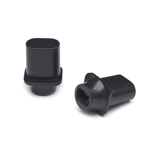 Top hat electric guitar gear switch hat 20.5MM guitar pickup selector switch hat black