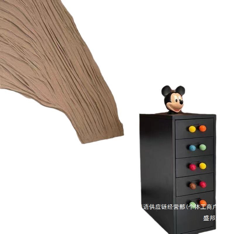 Fábrica directa de acero crema viento cajón multicapa chica lindo armario dormitorio principal nuevo armario móvil hierro image 5