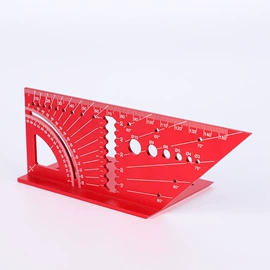 角度尺;水平尺;钢直尺