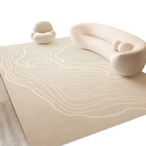 Modern solid color disposable erasable carpet for living room PVC…