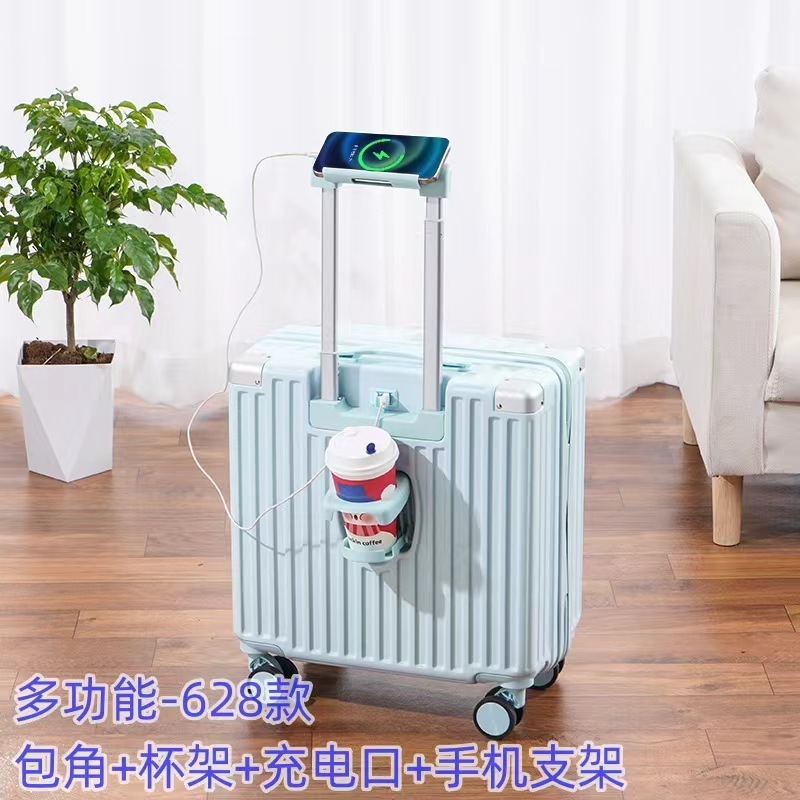 前面開口多機能スーツケース 大容量キャリーケース パスワードロック付き頑丈な旅行用スーツケース 機内持ち込み可能 スタイリッシュ|undefined