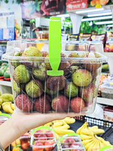 KF15手提水果盒一次性葡萄打包盒长方形塑料果篮加厚草莓采摘包装