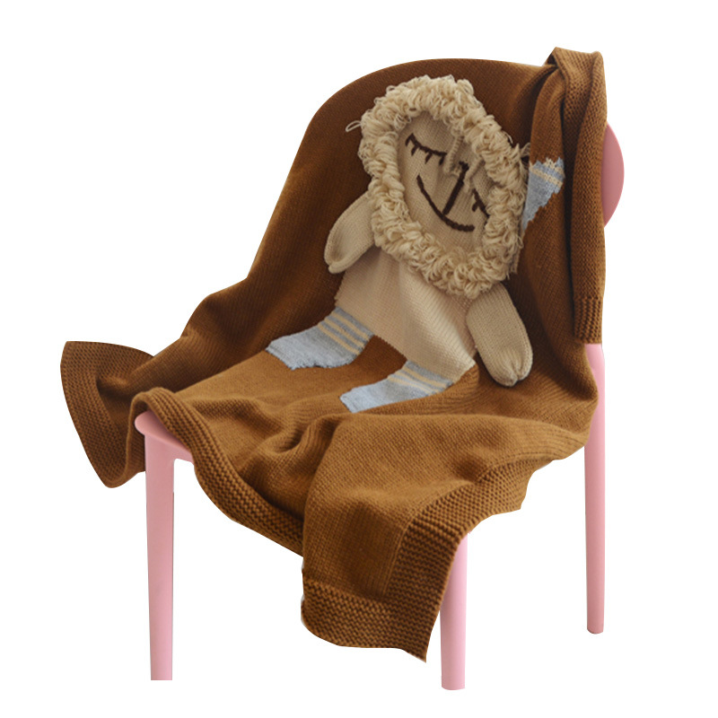 全棉特價針織毯 感恩回饋蓋毯辦公午休毯嬰童毯軟裝配飾