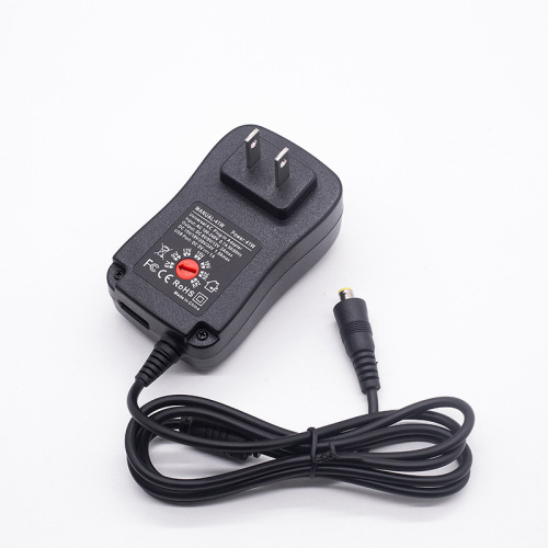 41W6-24V adjustable voltage power supply 15V18V20V24V multi-function adapter AC DC power supply European regulations