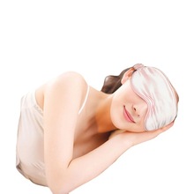 冰敷眼罩真丝睡眠遮光男女学生冷热敷眼保护视力