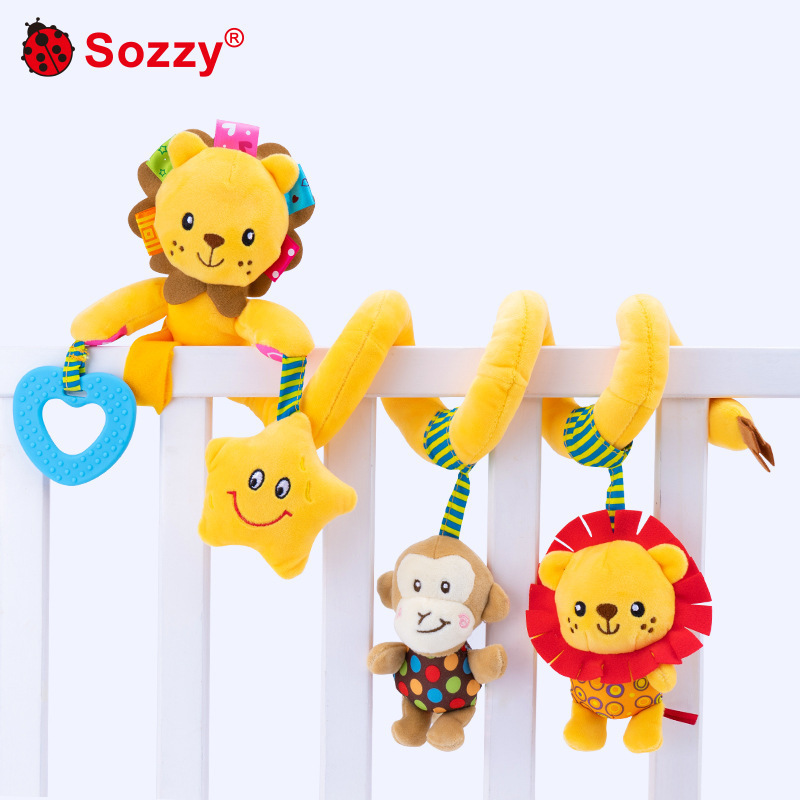 新しい Sozzy12 心安らぐ動物ぬいぐるみベビーカーペンダント車吊りベッドベッドラップベビー卸売|undefined