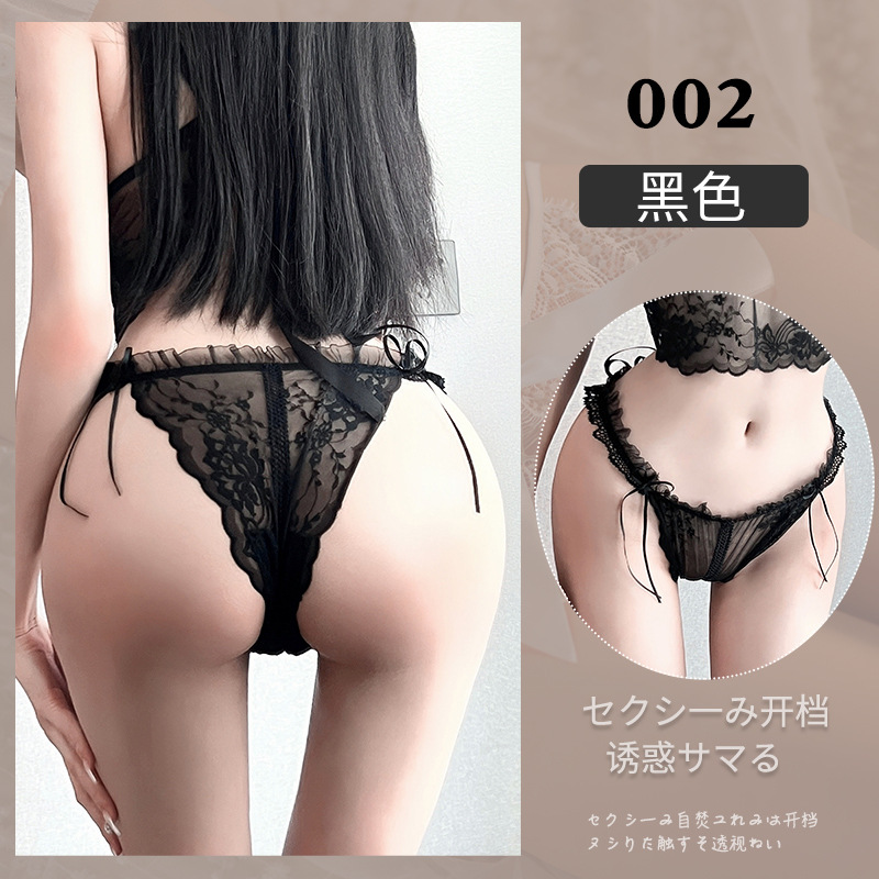 Lingería encantadora, seducción femenina, pantalones de encaje desgarrables, pasión abierta, trozos de cama libres.