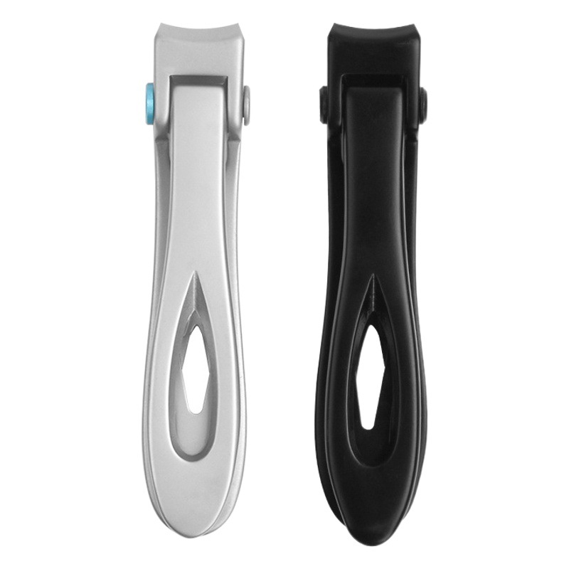 Cortaúñas de boca ancha de acero inoxidable cortaúñas antisalpicaduras cortaúñas de gran apertura cortaúñas belleza manicura herramientas