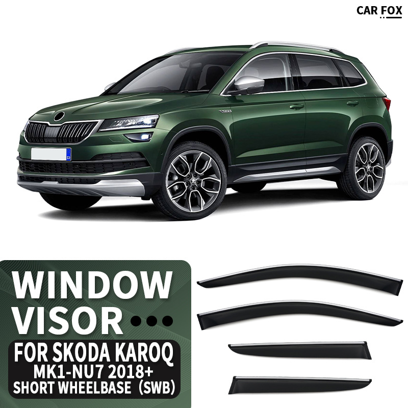 Suitable for Skoda Keluoke Sunny Rain Window Rain Rearview Mirror Rain Eyebrow KAROQ Window visor