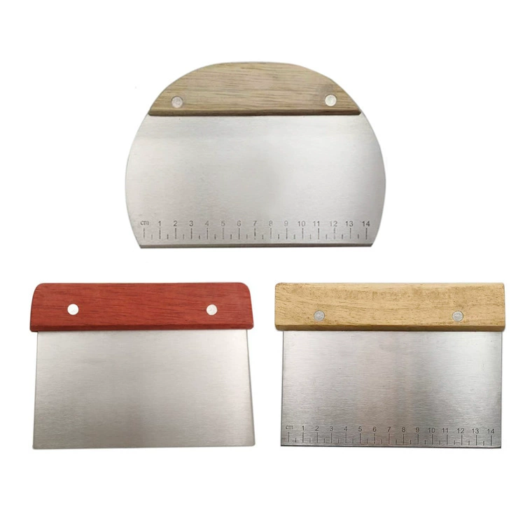 Оптовая продажа от производителя: скребок для рисовой лапши из нержавеющей стали, нож для теста из нержавеющей стали, скребок для рисовой лапши, нож для нуги.