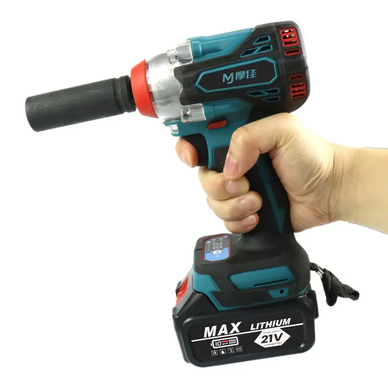锂电充电式电扳手冲击钻起子机家用工地木工汽修工具电动扳手套筒