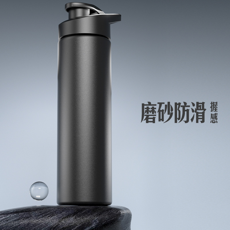 304 taza de vacío portátil de acero inoxidable portátil al aire libre deportes taza de agua hogar simple taza de té fábrica al por mayor
