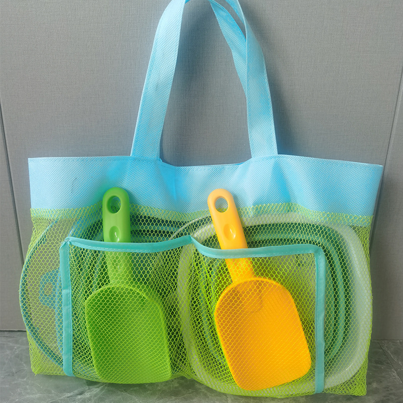 Bolsos de almacenamiento de barriles plegables transfronterizos para niños jugando en la playa bolsas de mano al aire libre para niños y niñas jugando bolsas de agua