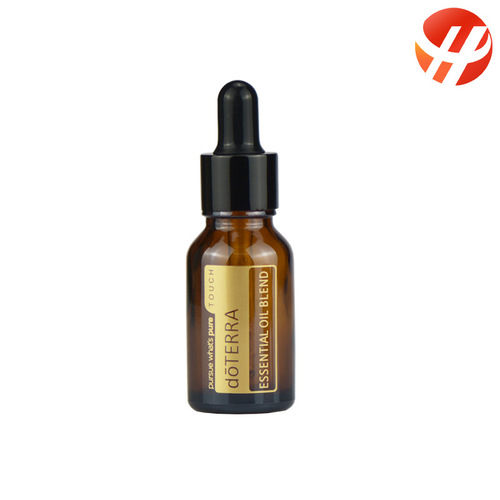 Essential oil bottle 10-50ml light-proof glass bottle replaceable cap spray bottle portable sample bottle brown dropper bottle