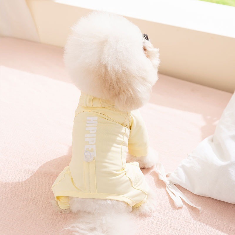 26 primavera y verano delgada cuatro patas abdominal abrigo abrigo abrigo abrigo pijama gato ropa de perro ropa de perros pequeños y medianos image 21