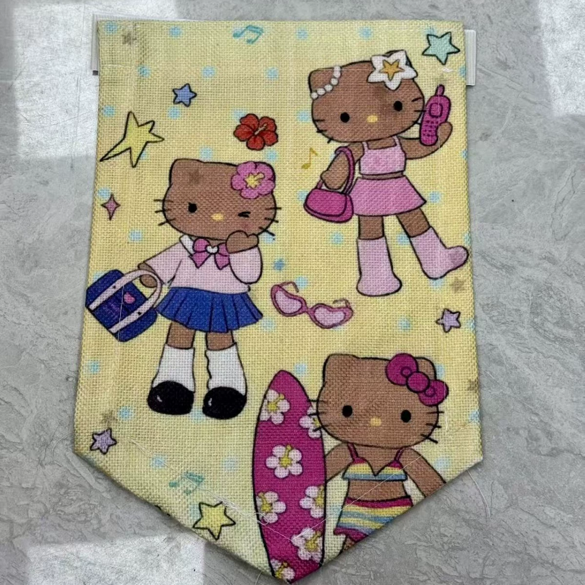Hello Kitty, hello Kitty, милая бренд-штора