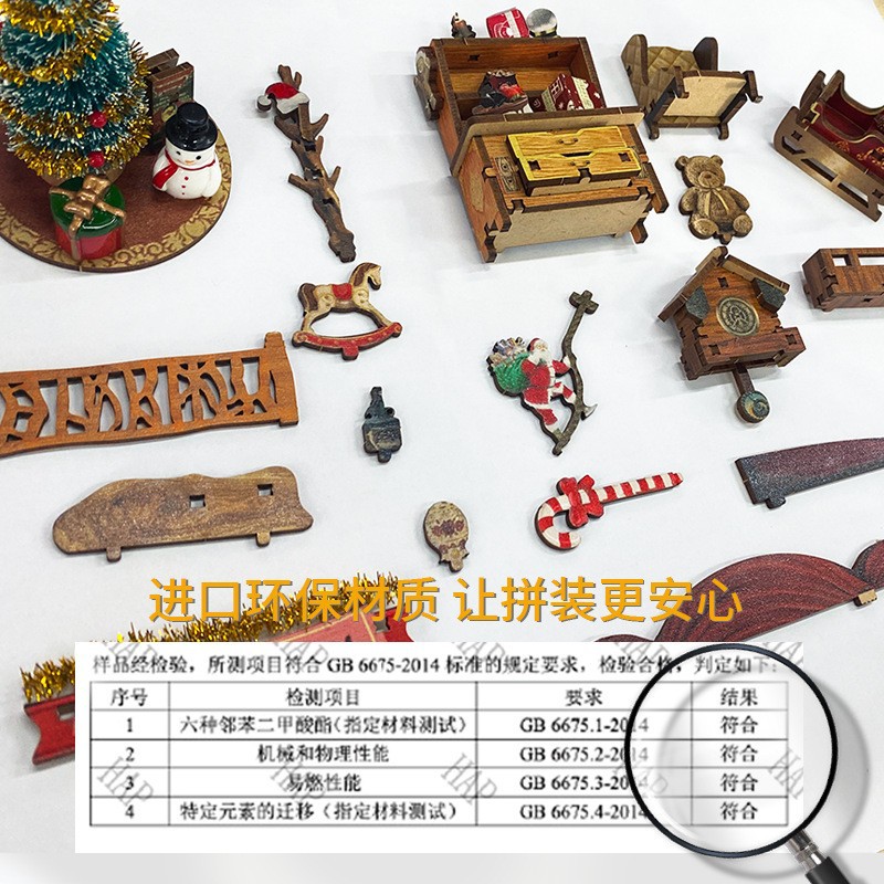 Libro emergente 3D Booknock de edición limitada de Navidad de Joincon, modelo hecho a mano.