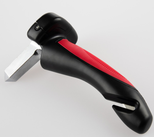 Factory direct supply car door handle Car Cane car handle four-in-one car escape hammer