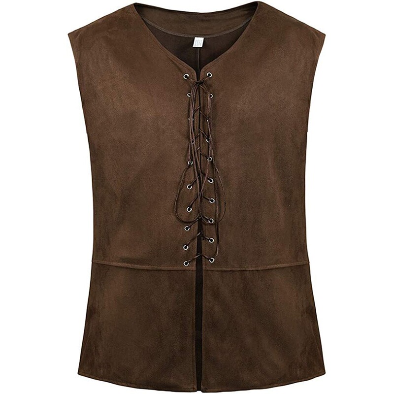 2025 Amazon Medieval Renaissance Pirate Gothic Steampunk Vest Lace-Up Vest 2025 Amazon Medieval Renaissance Pirate Gothic Steampunk Vest Lace-Up Vest